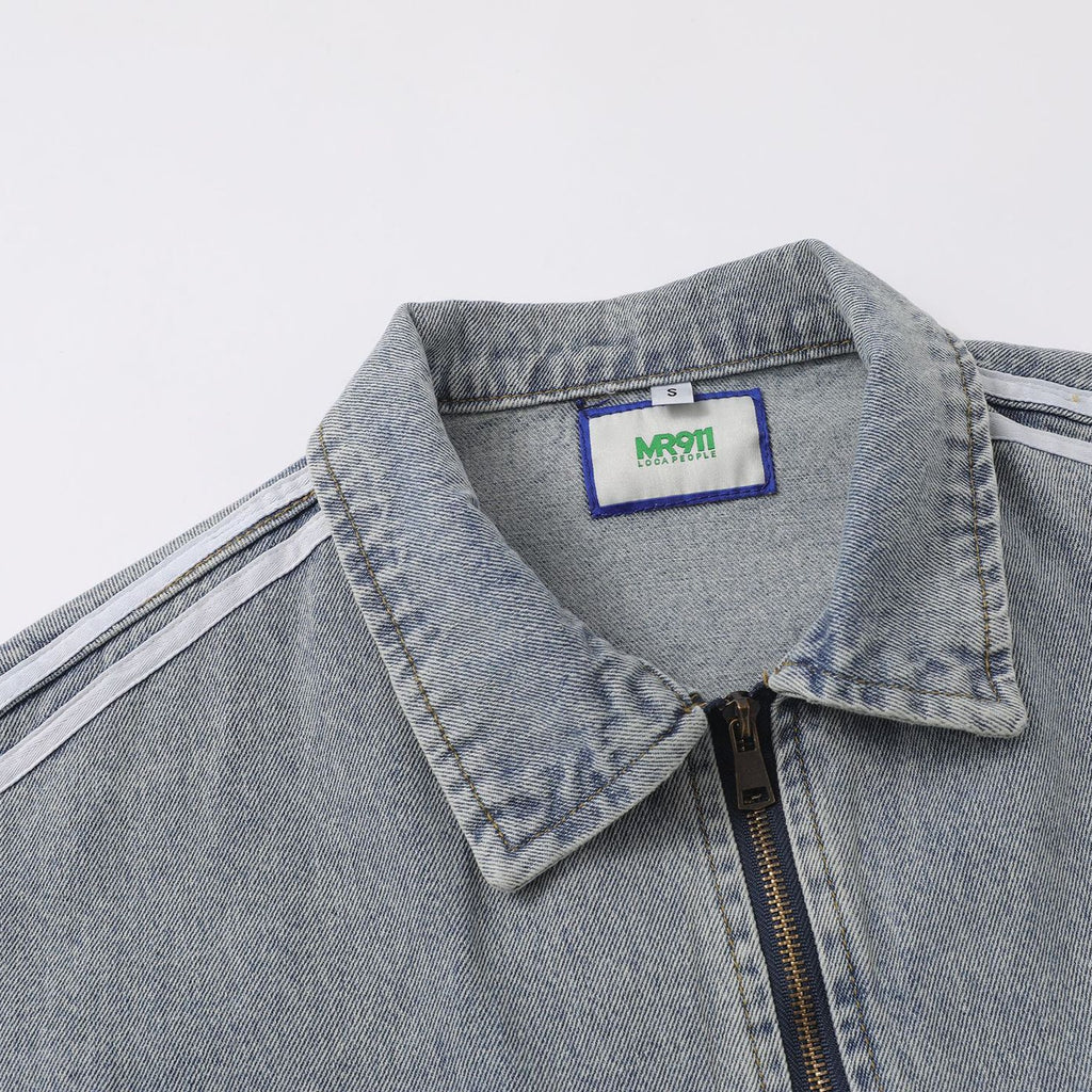 EON Modish Street Style High Street Denim Jacket With Unique Design For Youth