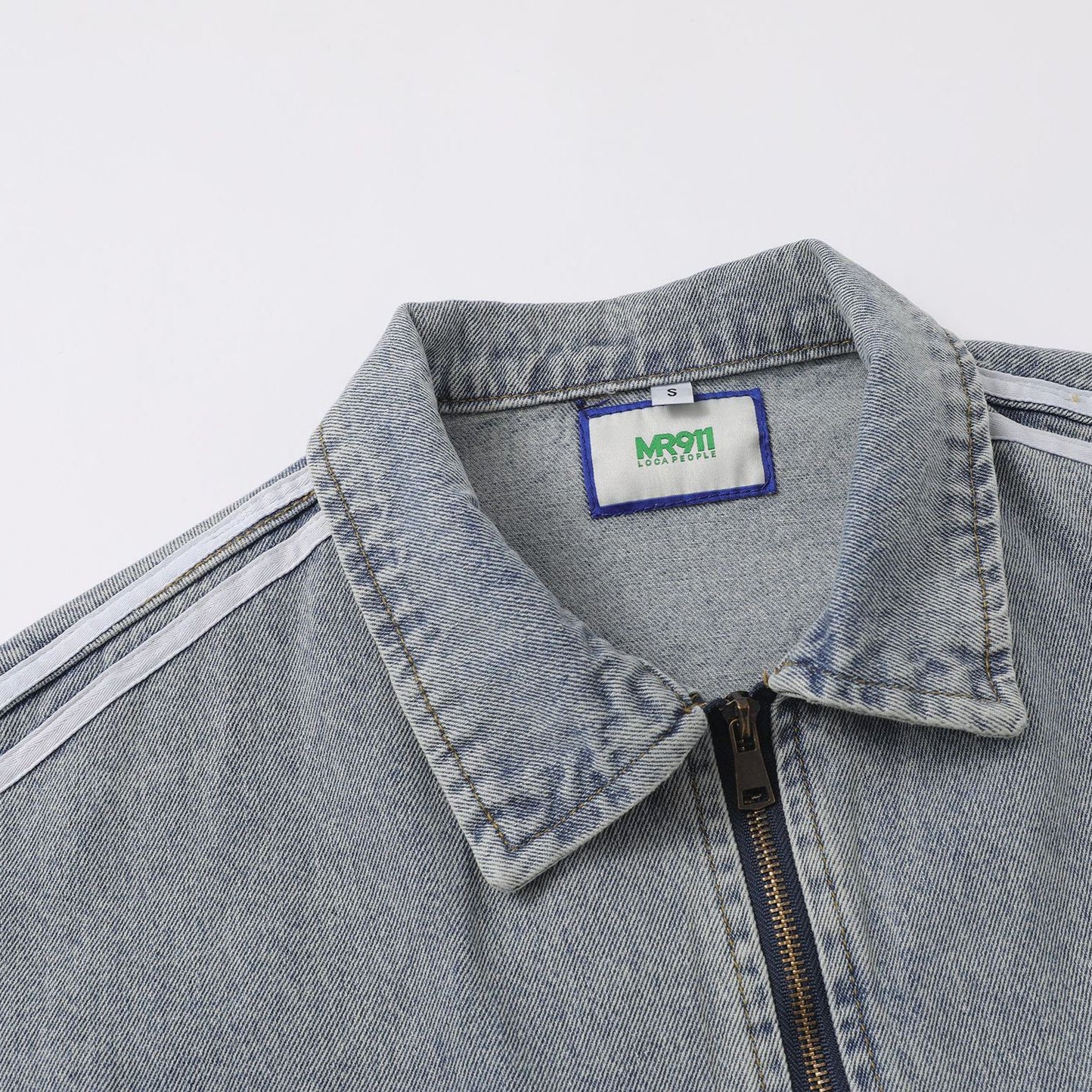 EON Modish Street Style High Street Denim Jacket With Unique Design For Youth