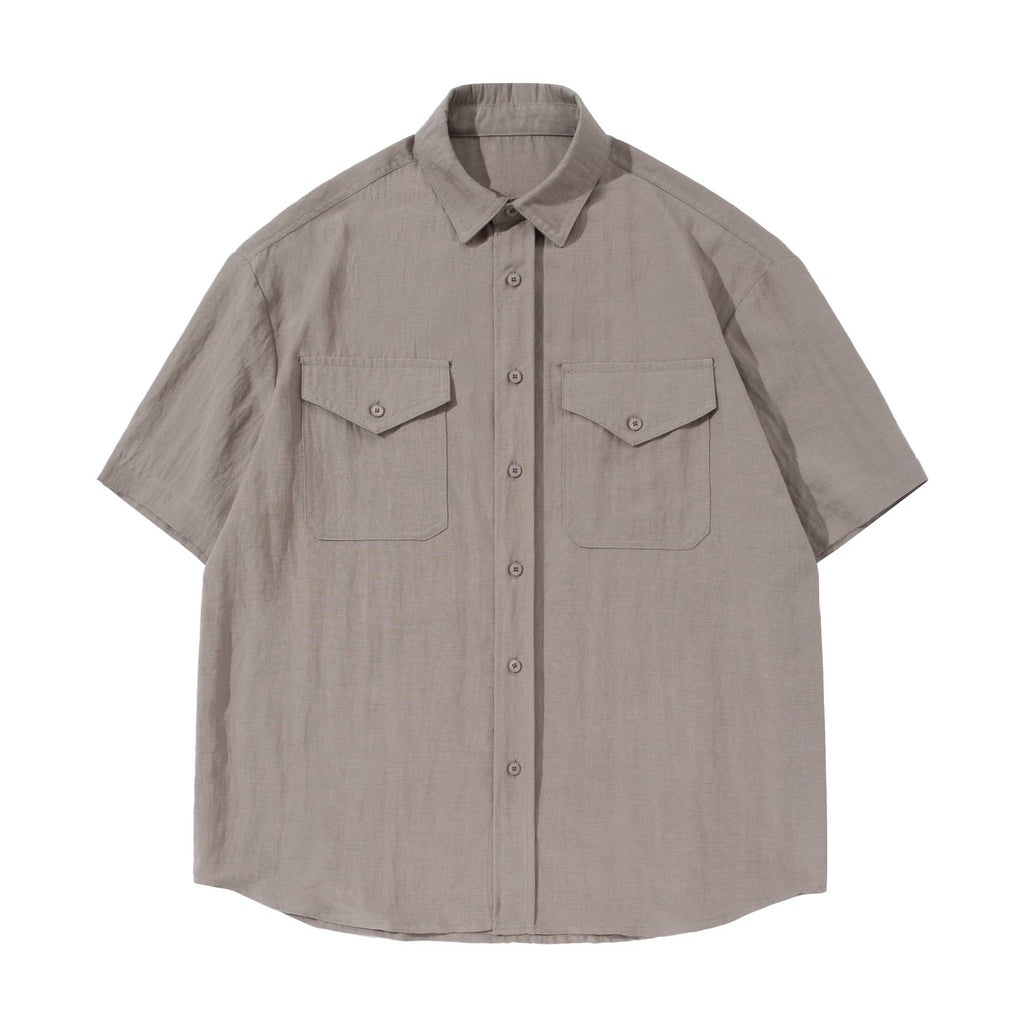 Loose Fit Letter Print Cotton T Shirt Short Sleeve