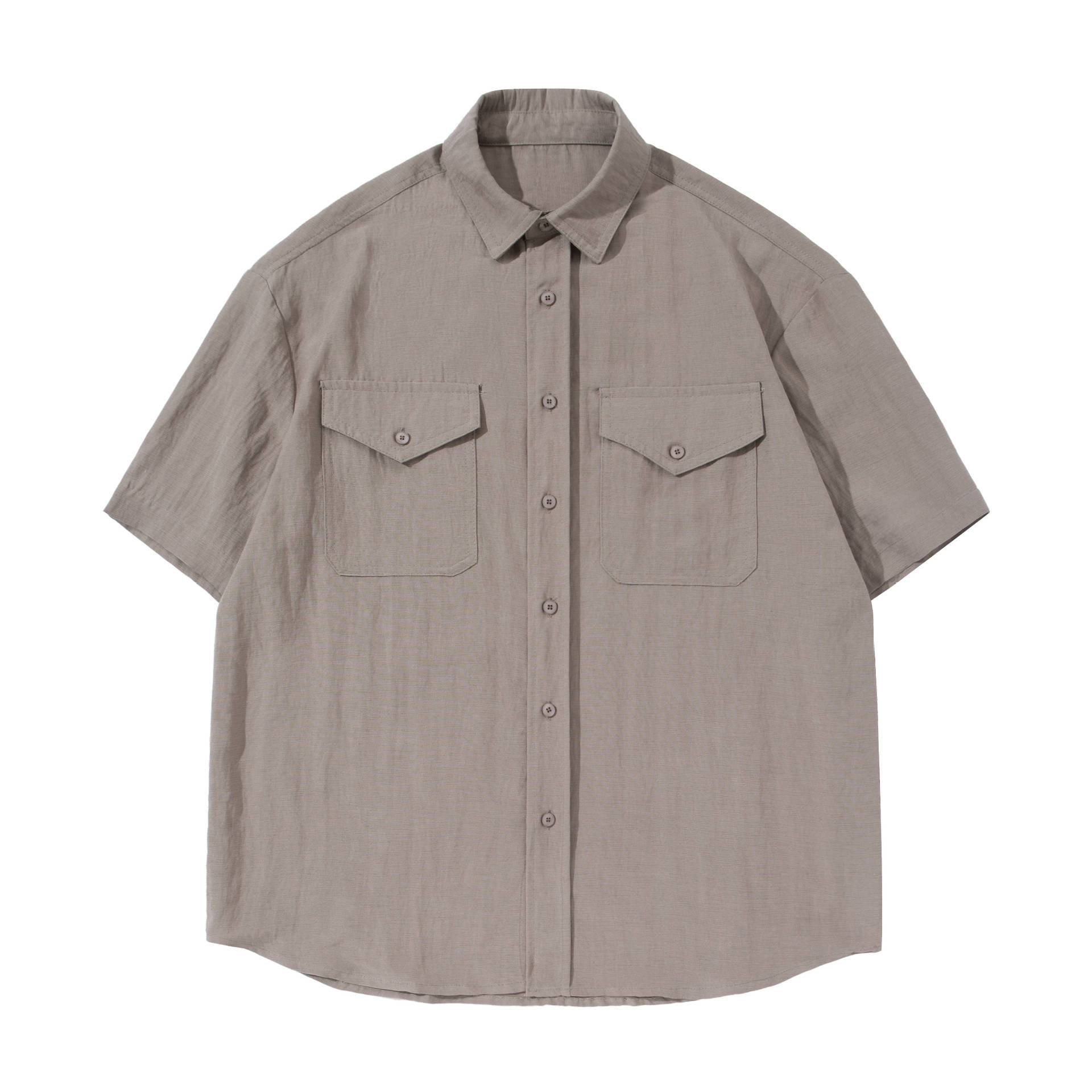 Loose Fit Letter Print Cotton T Shirt Short Sleeve