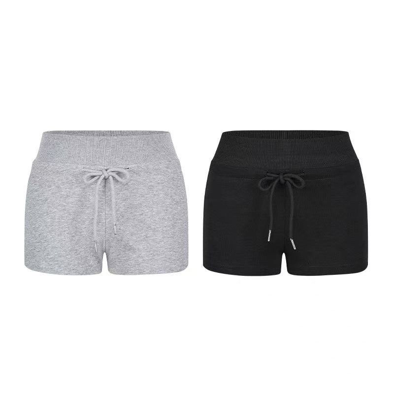 Women A Line High Waist Three Quarter Shorts Casual Minimalist