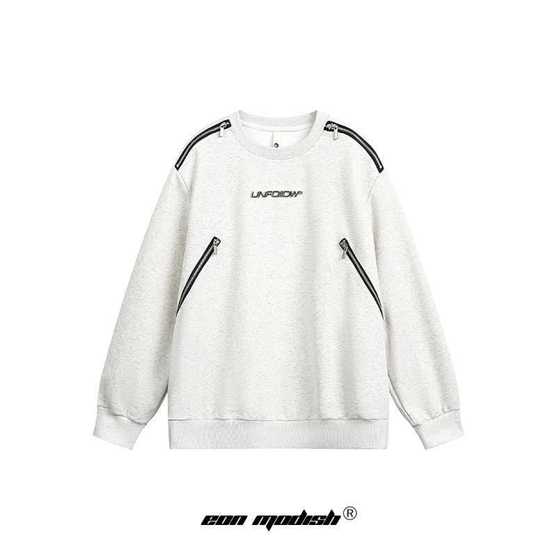 Personalized Street Style Hoodie Loose Fit for Autumn