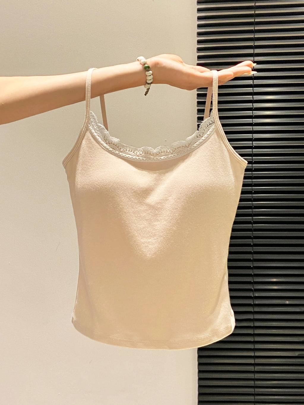 Korean Style Strapless Bralette Top With Built In Lace For Women