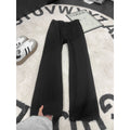 Men's Denim Pants Stretch Slim Fit Tapered Straight Leg High Street Style Cotton