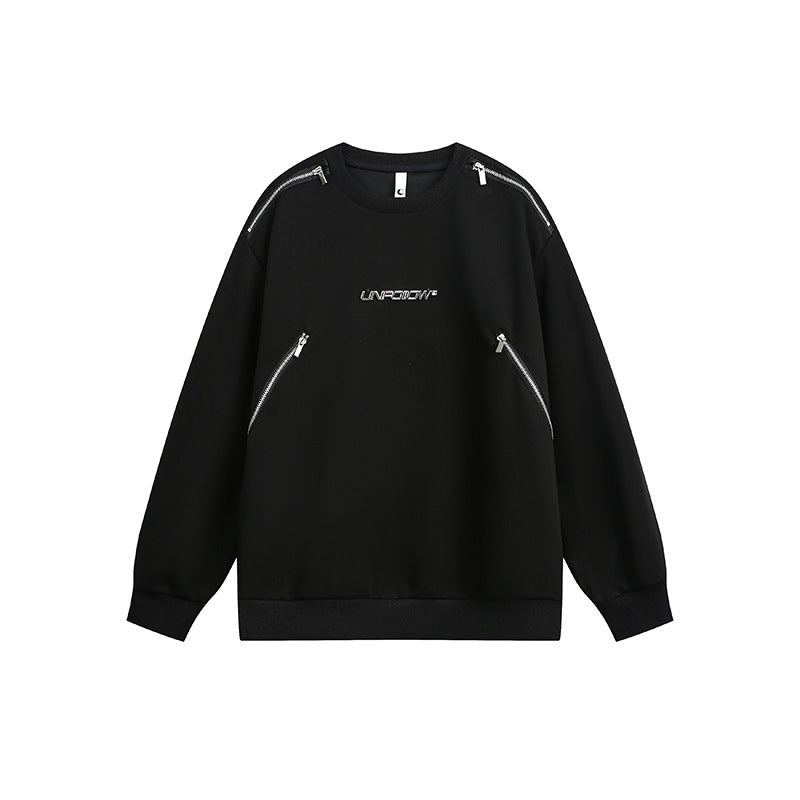 Personalized Street Style Hoodie Loose Fit for Autumn