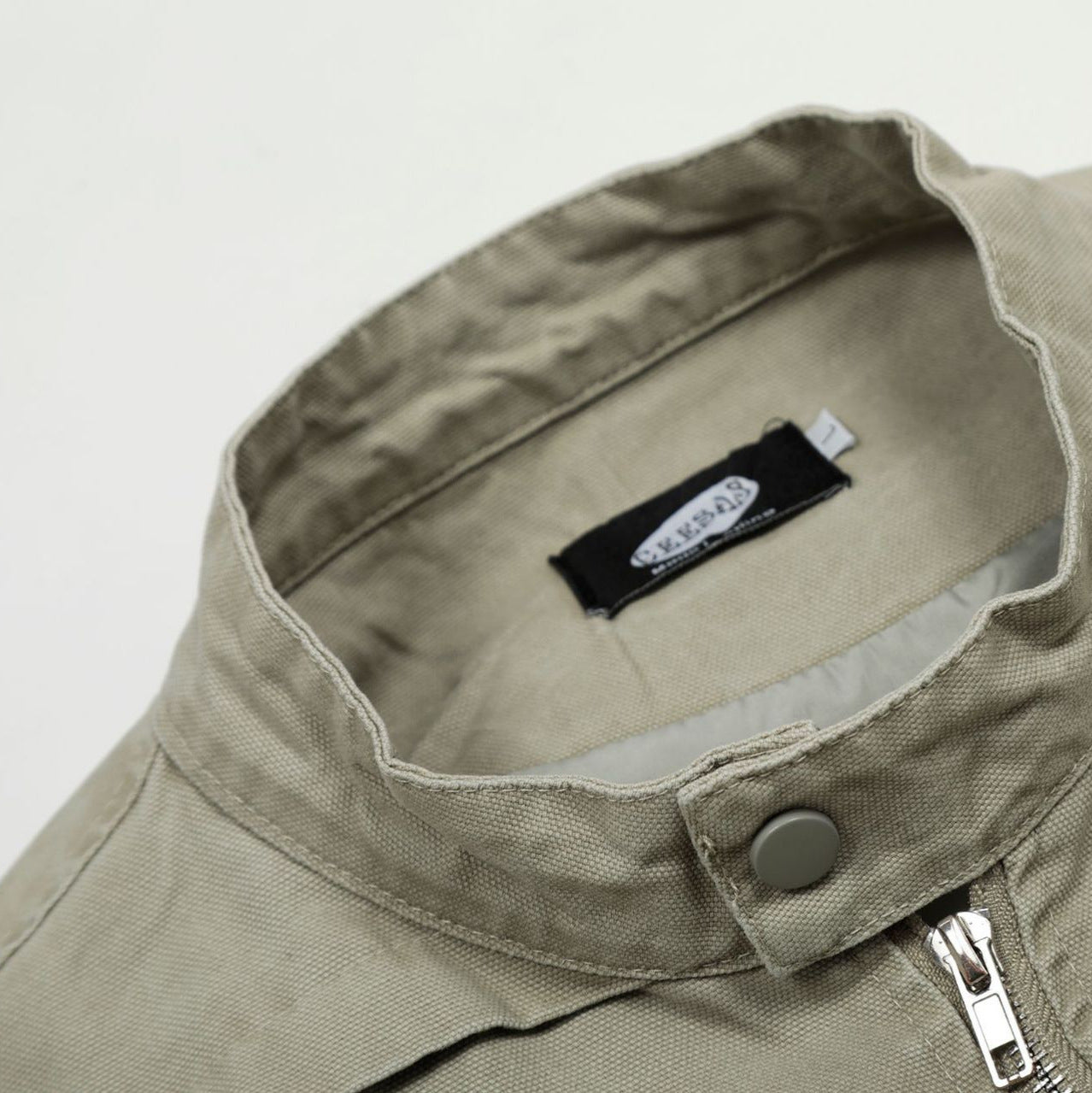 Eon Modish Street Style Jacket For Autumn Youth Loose Fit Turn Down Collar