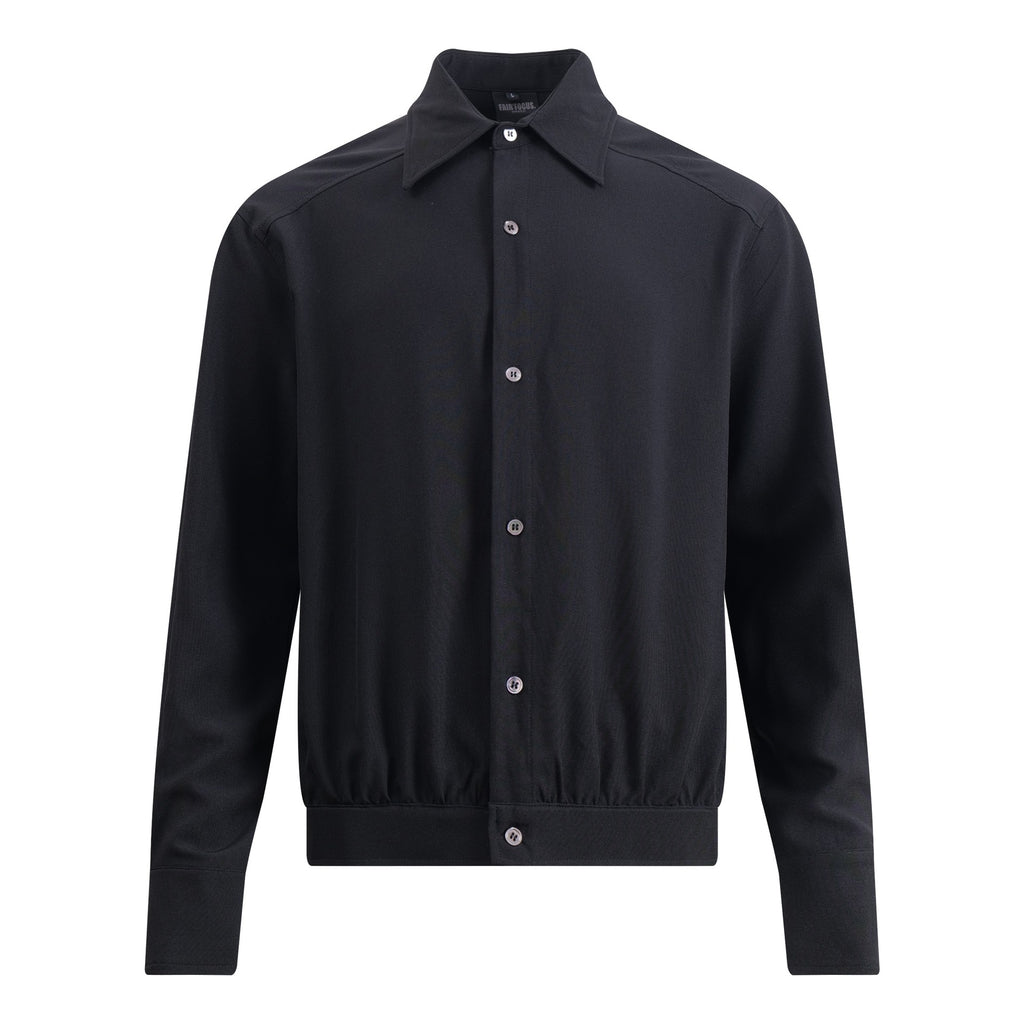 EON MODISH Street Style Loose Fit Jacket With Turn Down Collar Long Sleeve