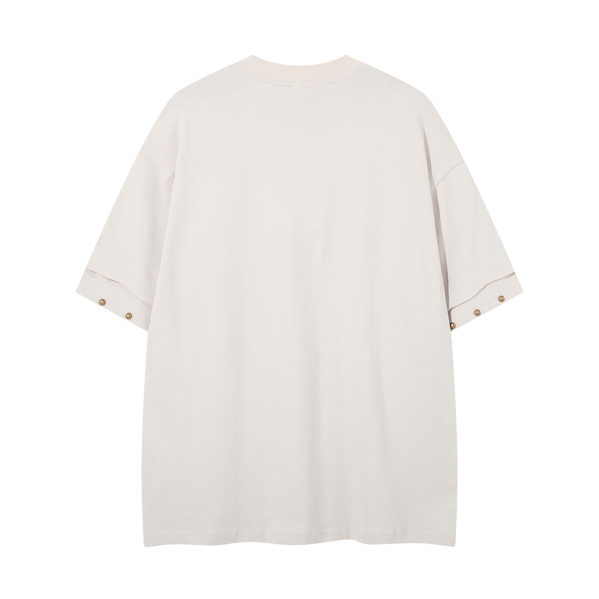 Floral Print Cotton Blend Short Sleeve Pullover Tee For Women