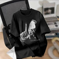 Women Cotton Round Neck Short Sleeve Top Loose Casual Style Japanese Korean