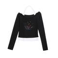 Anime Print Cropped Tee For Unisex Daily Wear Short Sleeve Round Neck