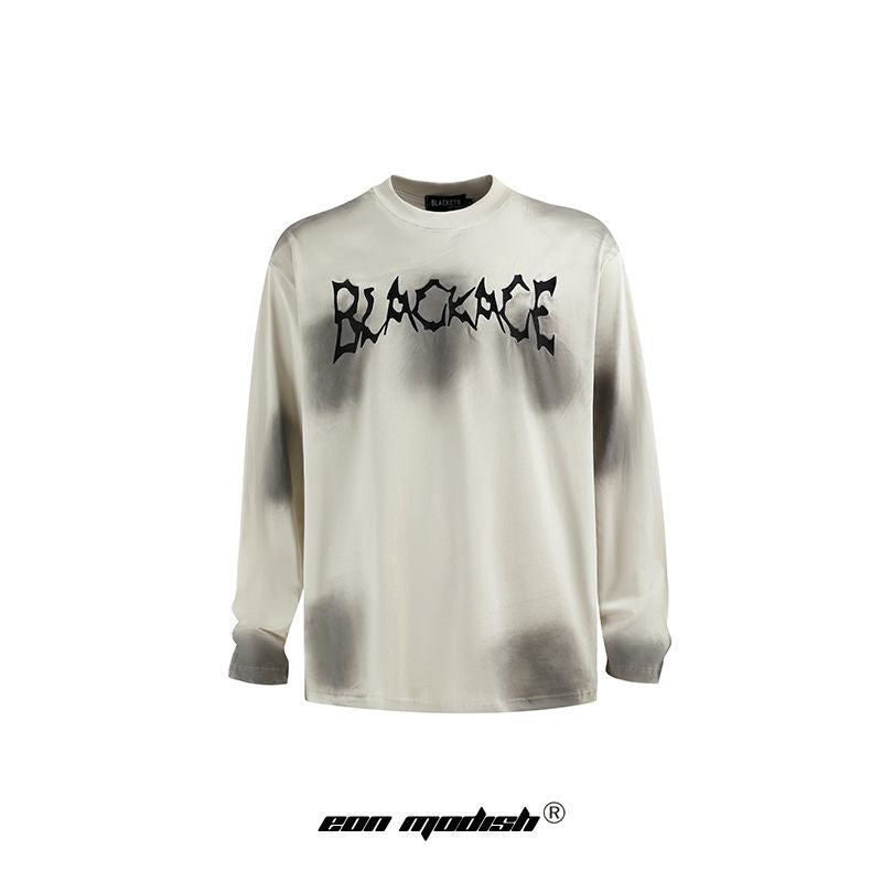 Mens Street Style Long Sleeve T Shirt Unique Design