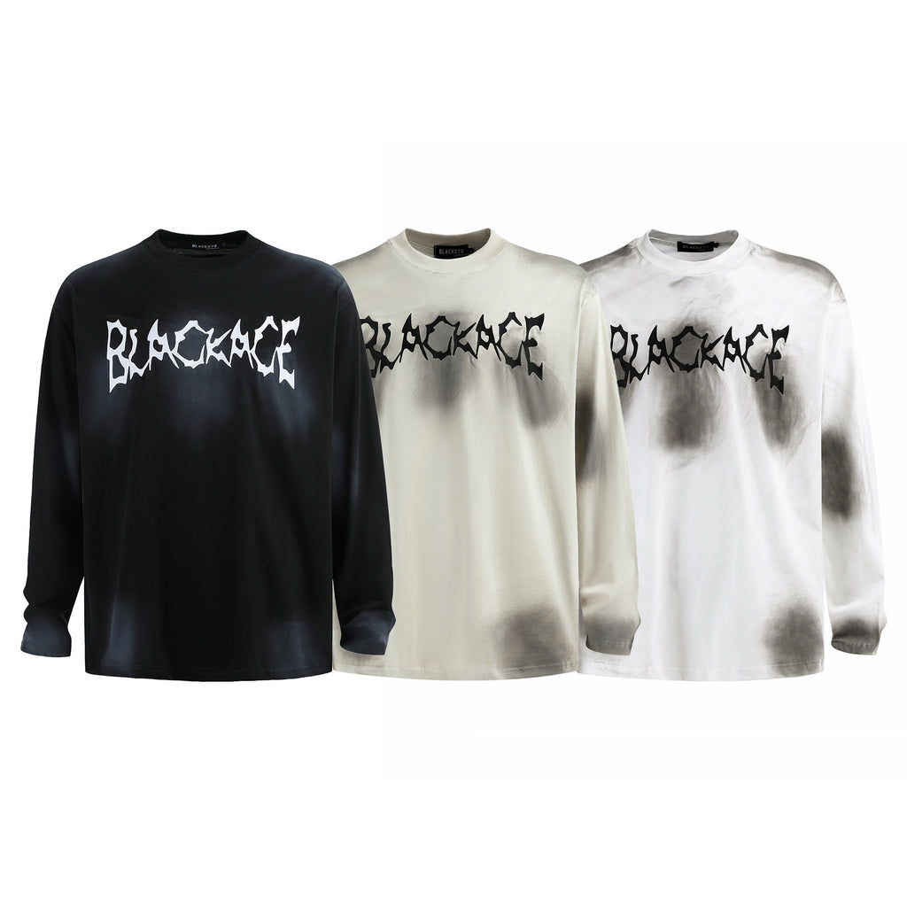 Mens Street Style Long Sleeve T Shirt Unique Design