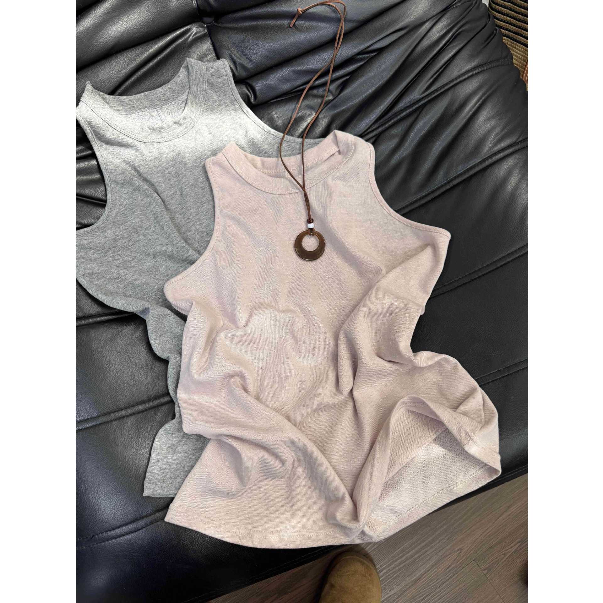 Relaxed Lotus Pink Short Sleeve Top Button Closure Korean Japanese Casual