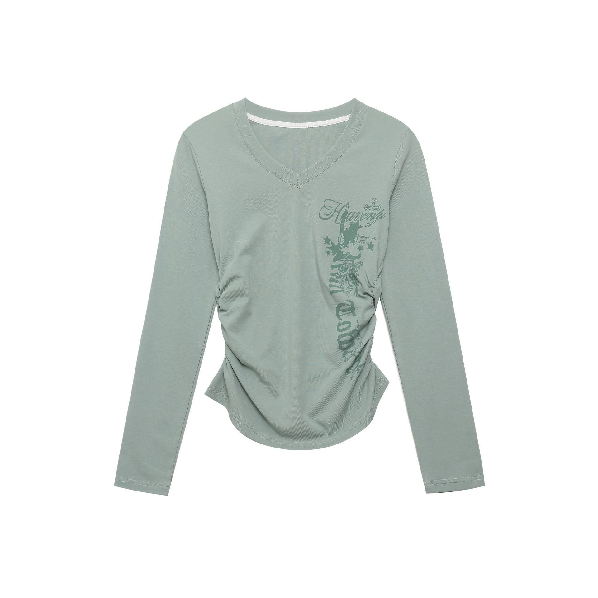 Letter Print Short Sleeve Round Neck T Shirt Unisex Casual Wear