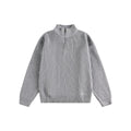 Street Style Versatile Crew Neck Polyester Sweater For Everyday Wear