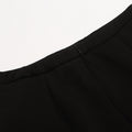 Black Bubble Skirt For Women High Waist Puffy Mini A Line Skirt