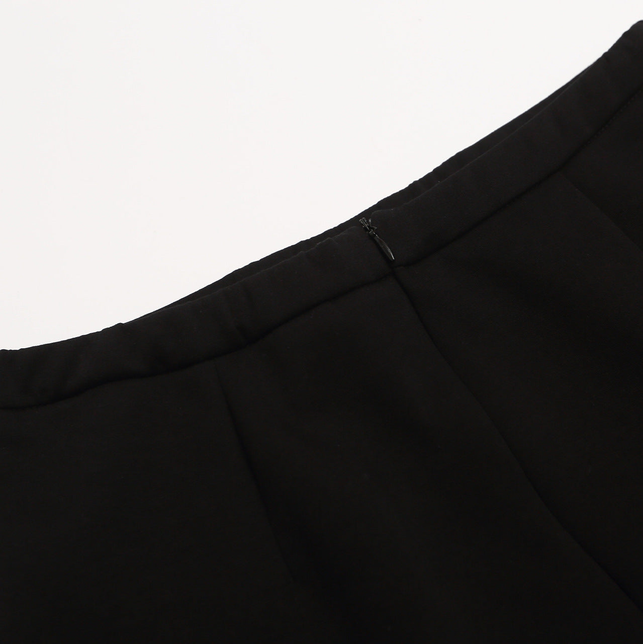 Black Bubble Skirt For Women High Waist Puffy Mini A Line Skirt