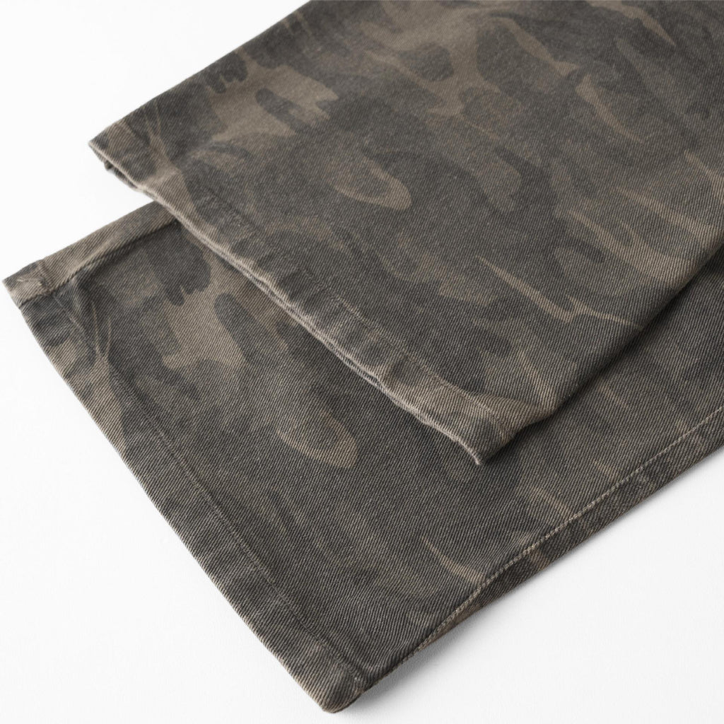 Faded Camouflage Street Style Loose Fit Work Pants For Men