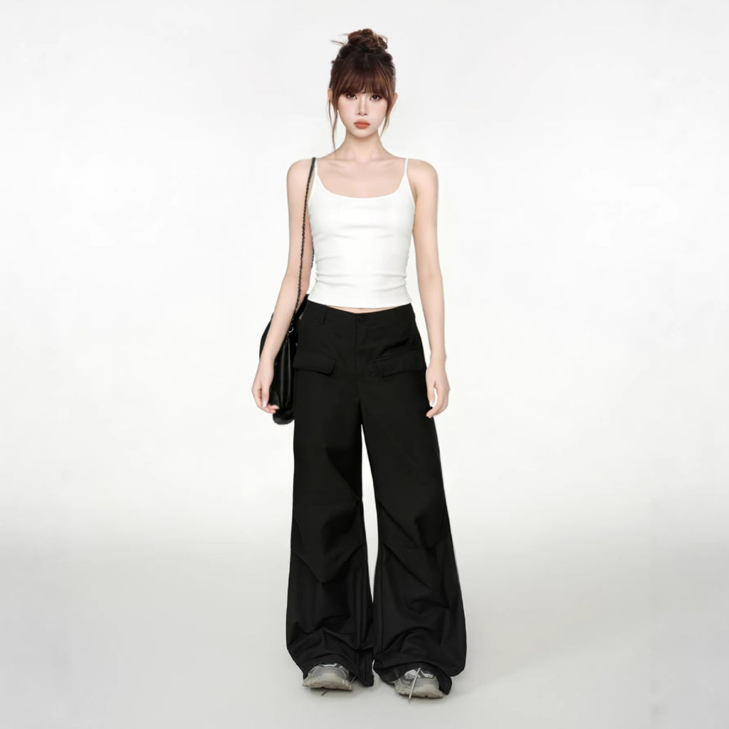 Slim Fit Cotton Inner Layer With Built In Pads Backless Strapless Sleeveless Top