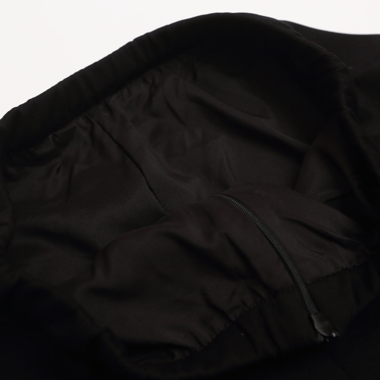 Black Bubble Skirt For Women High Waist Puffy Mini A Line Skirt