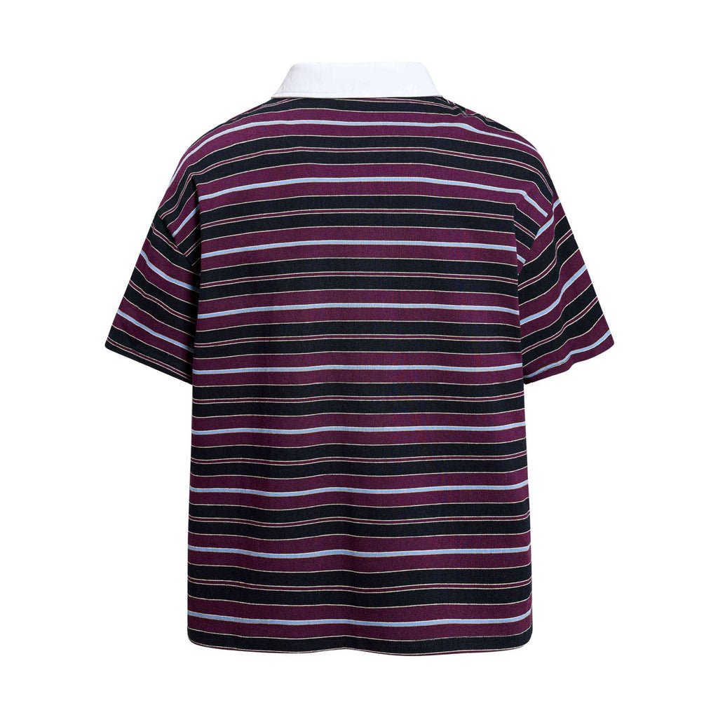 Mens Daisy Print Striped Short Sleeve Shirt Floral Cotton Blend