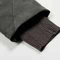Grey High Street Style Loose Fit Jacket With Turn Down Collar