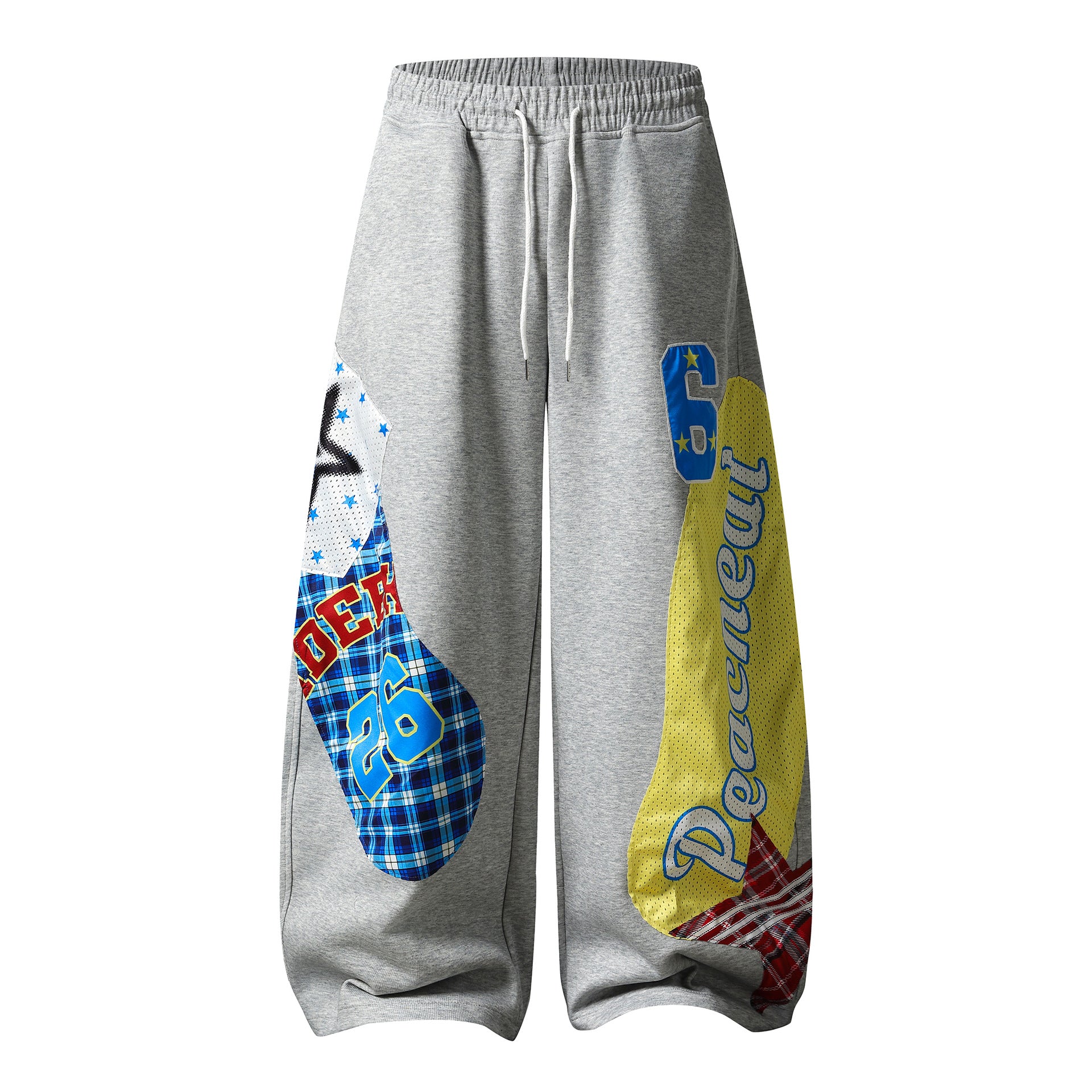 Loose Cargo Stripe Wide Leg Sweatpants For Women Casual Streetwear Cotton Pants