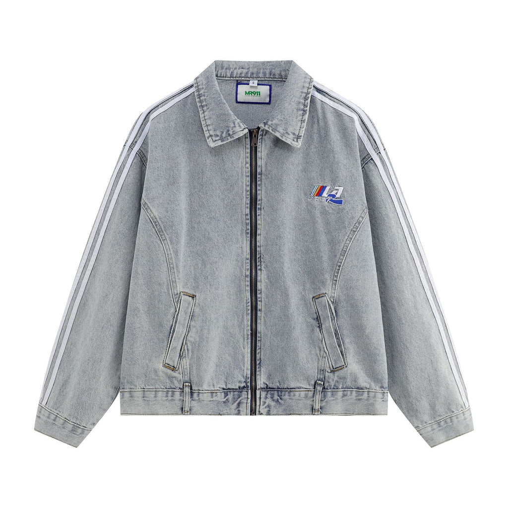 EON Modish Street Style High Street Denim Jacket With Unique Design For Youth