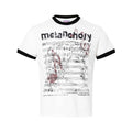Printed Floral Shoulder Short Sleeve Shirt For Men Cotton Blend Casual