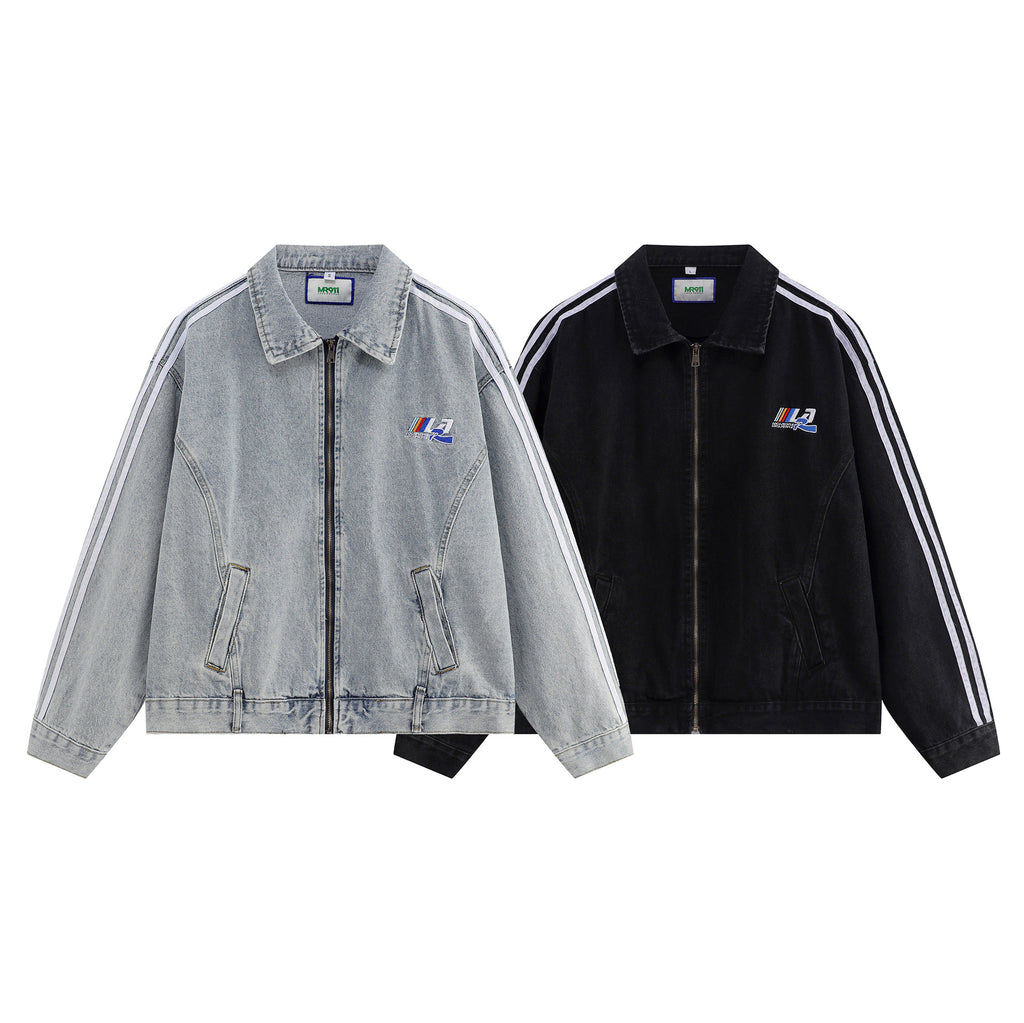 EON Modish Street Style High Street Denim Jacket With Unique Design For Youth